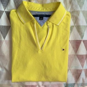 Tommy Hilfiger yellow polo